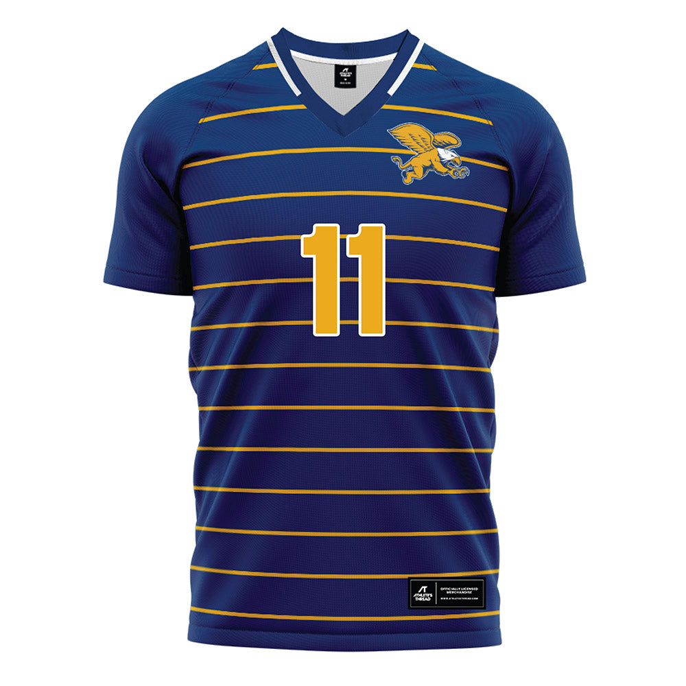 Canisius - NCAA Men's Soccer : Glodie Mata - Navy Soccer Jersey-0