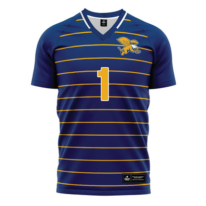 Canisius - NCAA Men's Soccer : Preston Harold - Navy Soccer Jersey-0