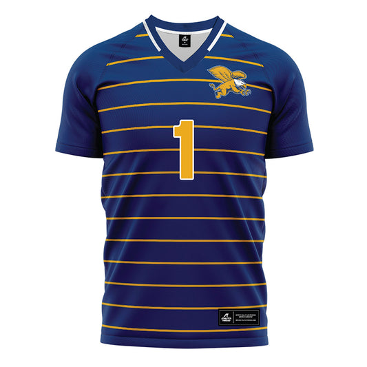 Canisius - NCAA Men's Soccer : Preston Harold - Navy Soccer Jersey-0