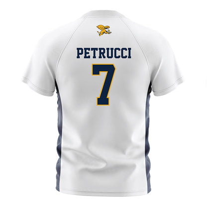 Canisius - NCAA Men's Soccer : Mason Petrucci - White Soccer Jersey-1