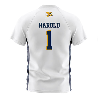 Canisius - NCAA Men's Soccer : Preston Harold - White Soccer Jersey-1