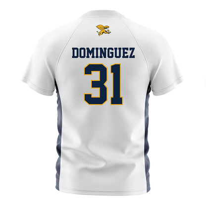 Canisius - NCAA Men's Soccer : Dominic Dominguez - White Soccer Jersey-1