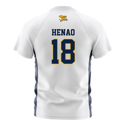 Canisius - NCAA Men's Soccer : Kerby Henao - White Soccer Jersey-1