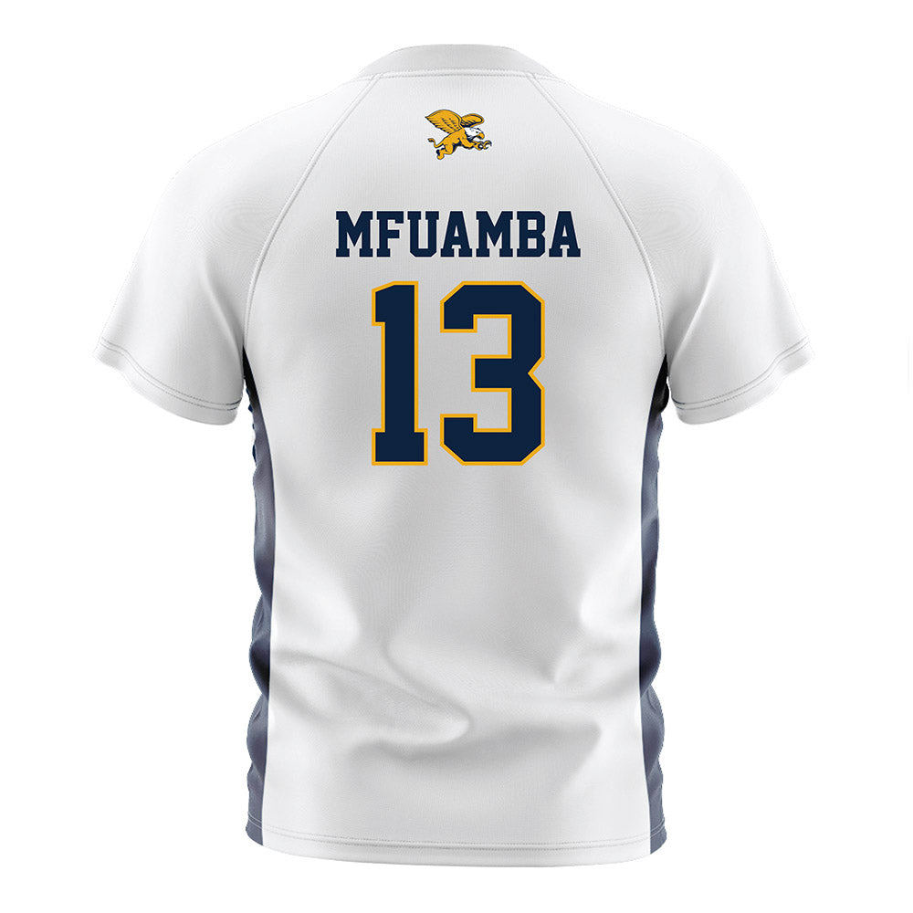 Canisius - NCAA Men's Soccer : Enoke Mfuamba - White Soccer Jersey-1