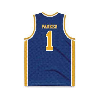Canisius - NCAA Women's Basketball : Ari Parker - Navy Basketball Jersey-1