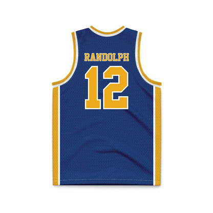 Canisius - NCAA Women's Basketball : Saige Randolph - Navy Basketball Jersey-1