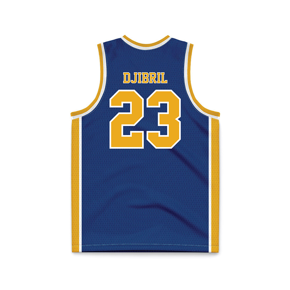 Canisius - NCAA Women's Basketball : Yasmine Djibril - Navy Basketball Jersey-1