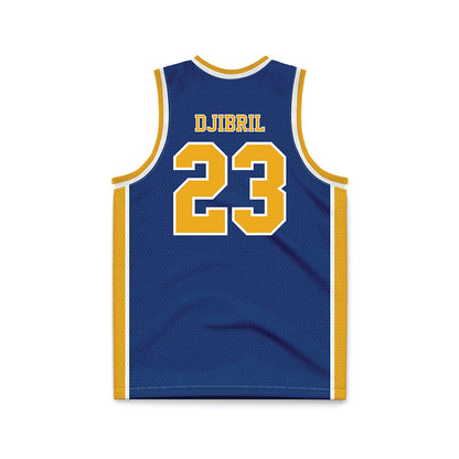 Canisius - NCAA Women's Basketball : Yasmine Djibril - Navy Basketball Jersey-1