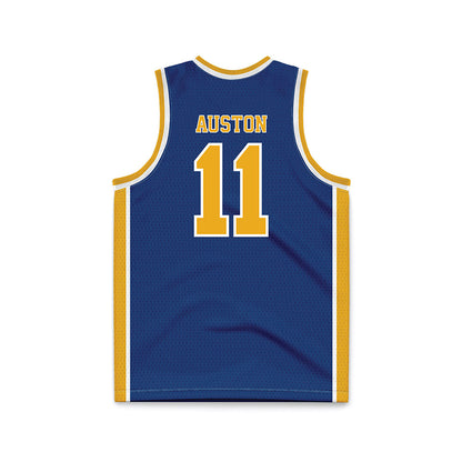 Canisius - NCAA Women's Basketball : Antionique Auston - Navy Basketball Jersey-1