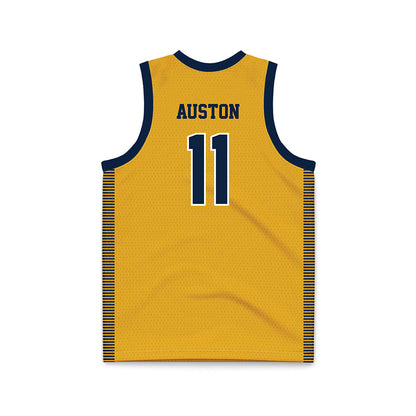 Canisius - NCAA Women's Basketball : Antionique Auston - Gold Basketball Jersey-1