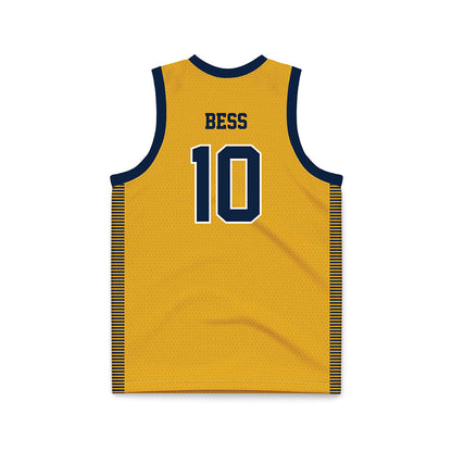 Canisius - NCAA Women's Basketball : Kelsey Bess - Gold Basketball Jersey-1