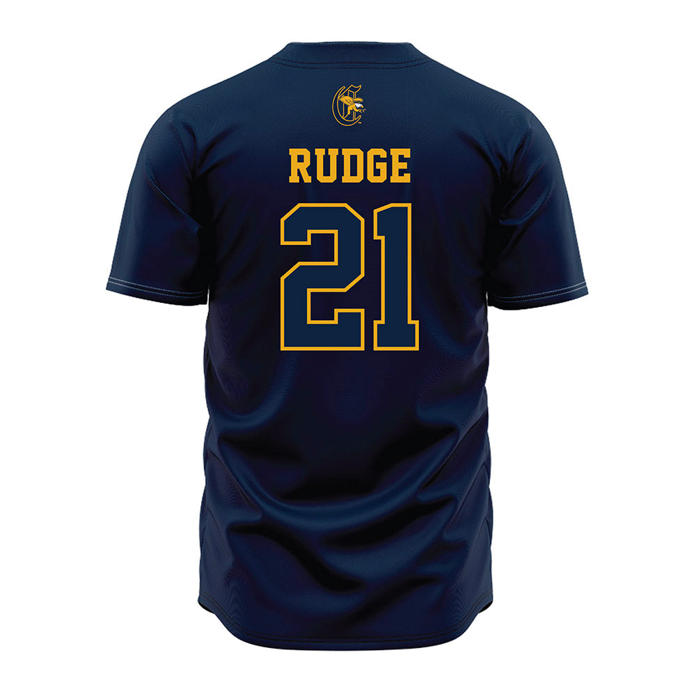 Canisius - NCAA Baseball : Trent Rudge - Navy Jersey-1