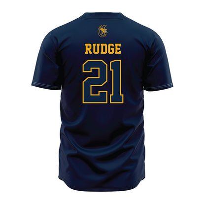 Canisius - NCAA Baseball : Trent Rudge - Navy Jersey-1