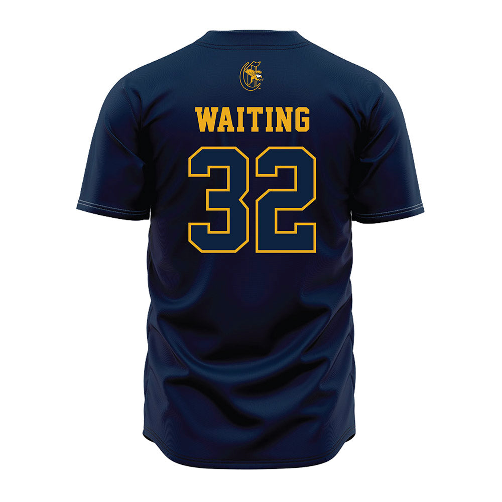 Canisius - NCAA Baseball : Connor Waiting - Navy Jersey-1