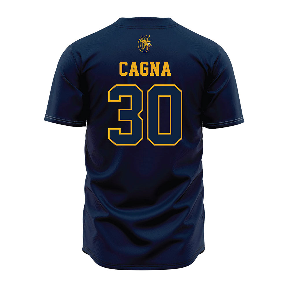 Canisius - NCAA Baseball : Jake Cagna - Navy Jersey-1