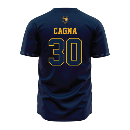 Canisius - NCAA Baseball : Jake Cagna - Navy Jersey-1