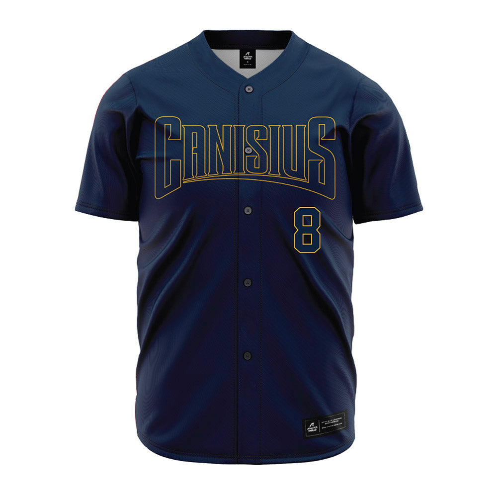 Canisius - NCAA Baseball : Eric Weeks - Navy Jersey