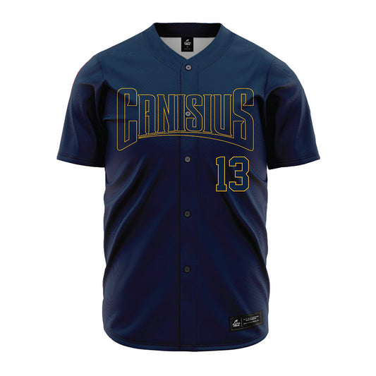 Canisius - NCAA Baseball : Kadin Miller - Navy Jersey
