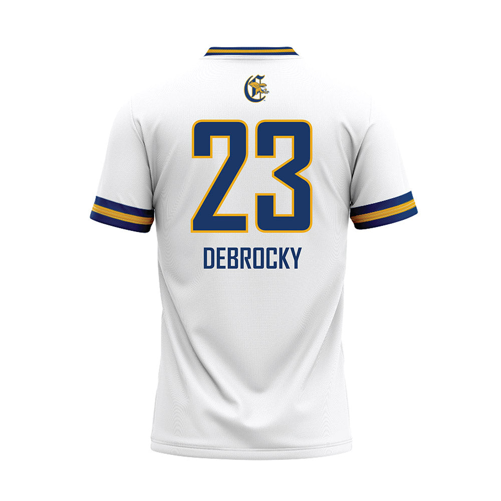 Canisius - NCAA Baseball : Tyler DeBrocky - White Baseball Jersey-1