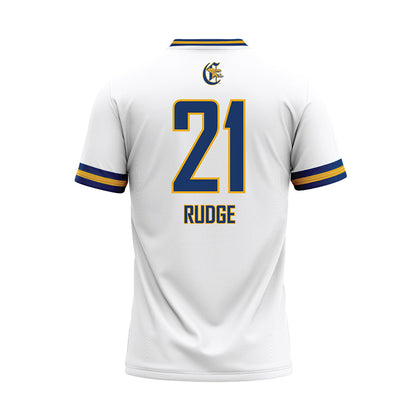 Canisius - NCAA Baseball : Trent Rudge - White Baseball Jersey-1