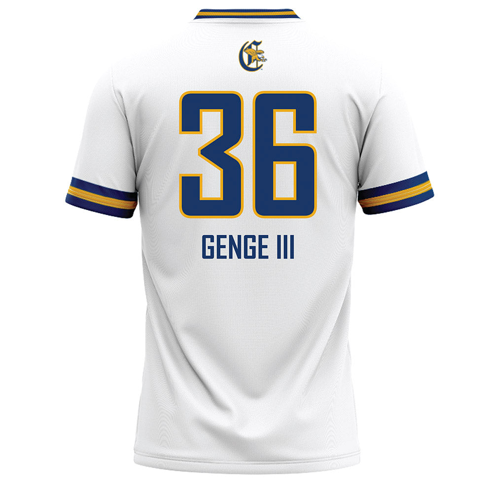 Canisius - NCAA Baseball : Clifton Genge III - White Baseball Jersey