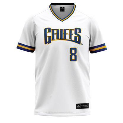 Canisius - NCAA Baseball : Eric Weeks - White Baseball Jersey