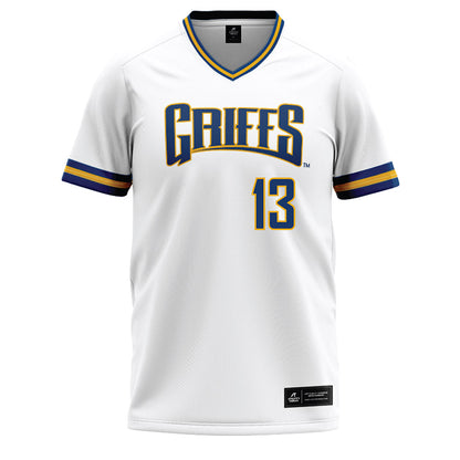 Canisius - NCAA Baseball : Kadin Miller - White Baseball Jersey