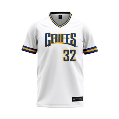 Canisius - NCAA Baseball : Connor Waiting - White Baseball Jersey-0