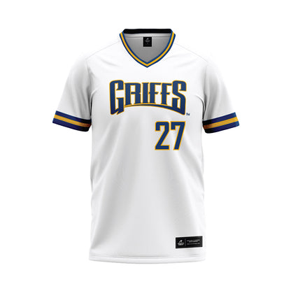 Canisius - NCAA Baseball : Blake Herman - White Baseball Jersey-0