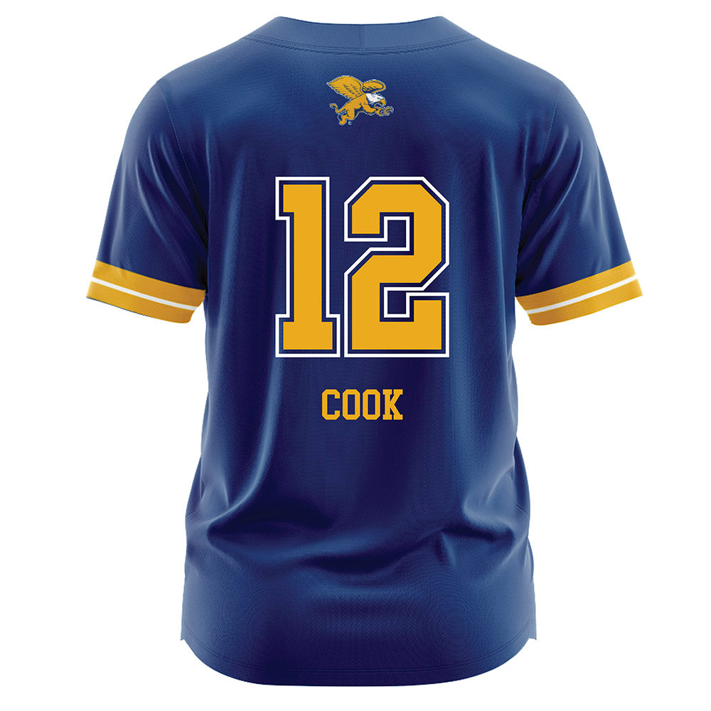 Canisius - NCAA Softball : Morgan Cook - Navy Jersey