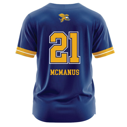 Canisius - NCAA Softball : Taylor McManus - Navy Jersey
