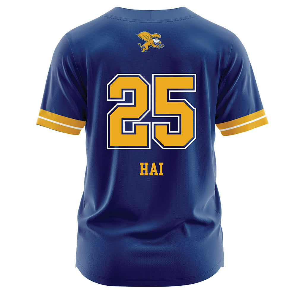 Canisius - NCAA Softball : Rebecca Hai - Navy Jersey-1