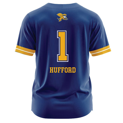 Canisius - NCAA Softball : Erin Hufford - Navy Jersey-1