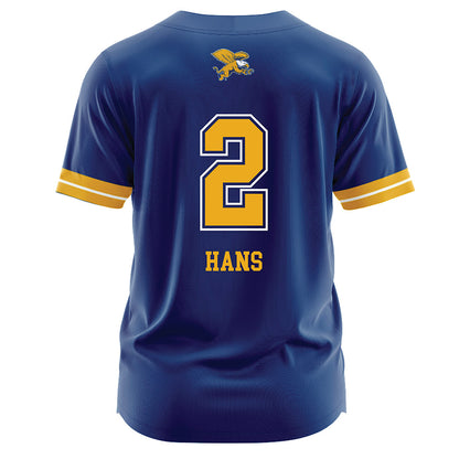 Canisius - NCAA Softball : Maddy Hans - Navy Jersey-1