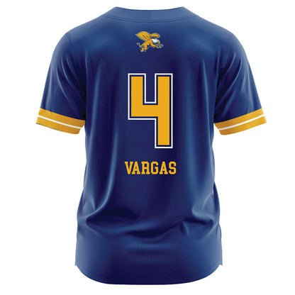 Canisius - NCAA Softball : Viviana Vargas - Navy Jersey-1