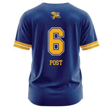 Canisius - NCAA Softball : Abigail Post - Navy Jersey-1