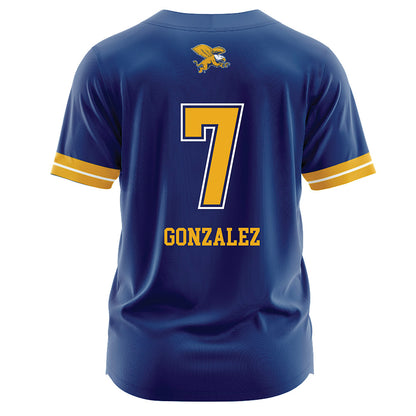 Canisius - NCAA Softball : Bella Gonzalez - Navy Jersey-1
