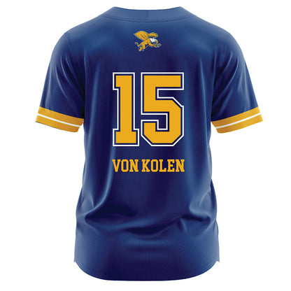 Canisius - NCAA Softball : Tabitha von Kolen - Navy Jersey-1