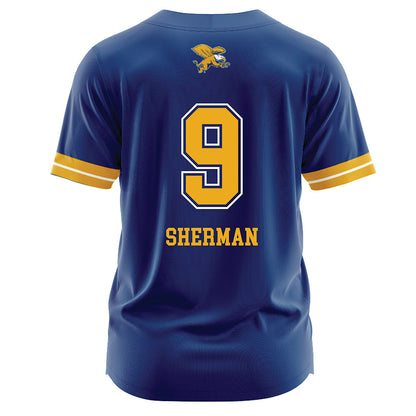 Canisius - NCAA Softball : Avyree Sherman - Navy Jersey-1