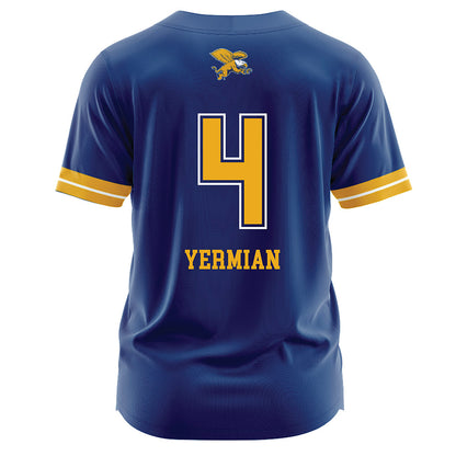 Canisius - NCAA Softball : Talia Yermian - Navy Jersey-1