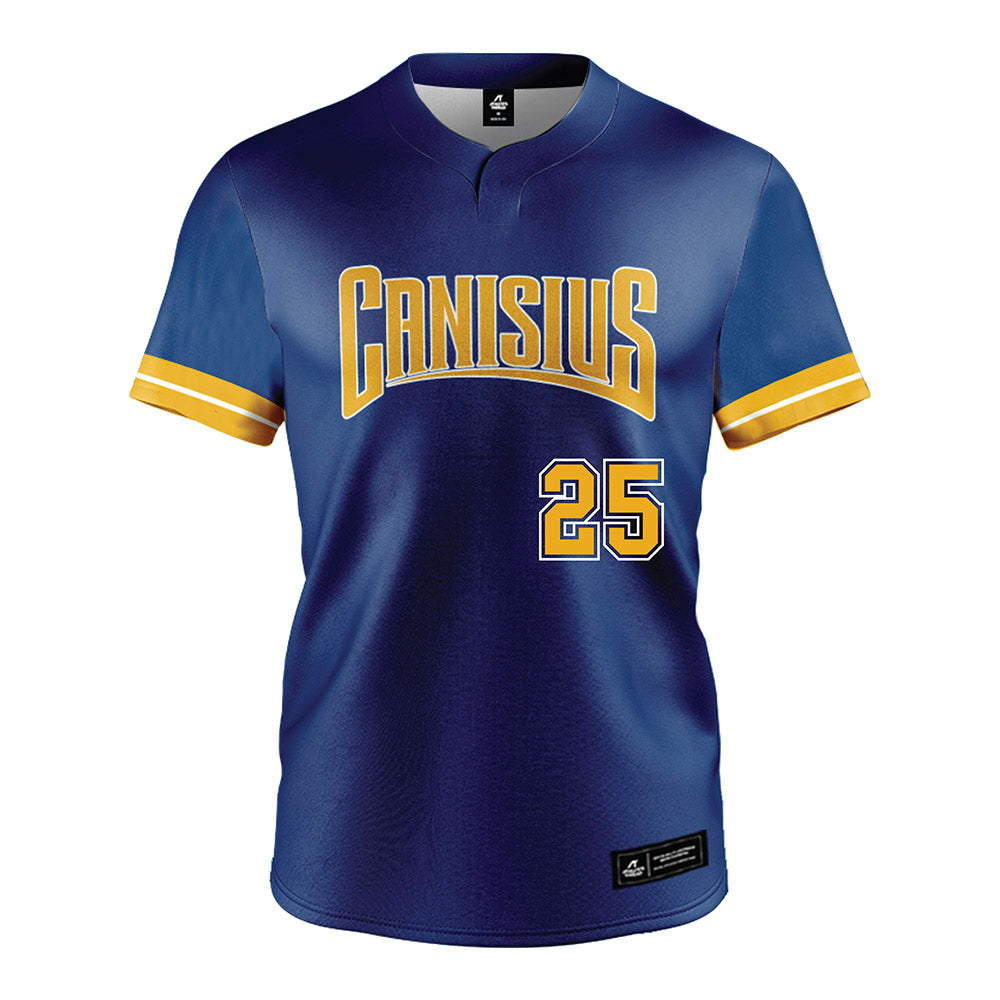 Canisius - NCAA Softball : Rebecca Hai - Navy Jersey-0