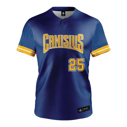 Canisius - NCAA Softball : Rebecca Hai - Navy Jersey-0