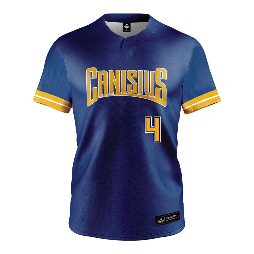 Canisius - NCAA Softball : Talia Yermian - Navy Jersey-0