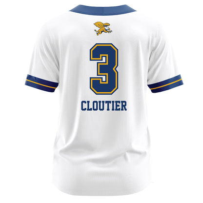 Canisius - NCAA Softball : Alyssa Cloutier - White Jersey-1