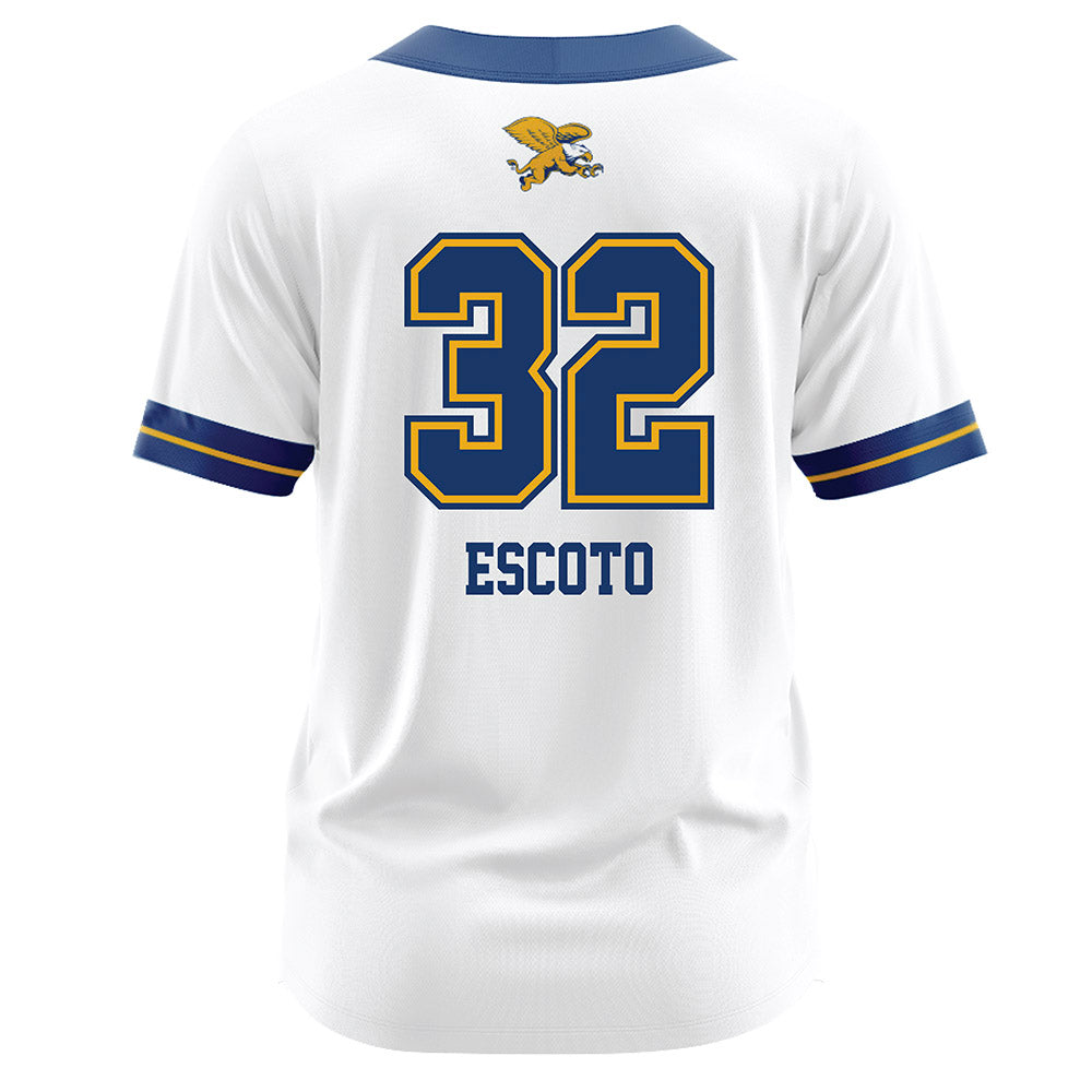 Canisius - NCAA Softball : Sofia Escoto - White Jersey-1