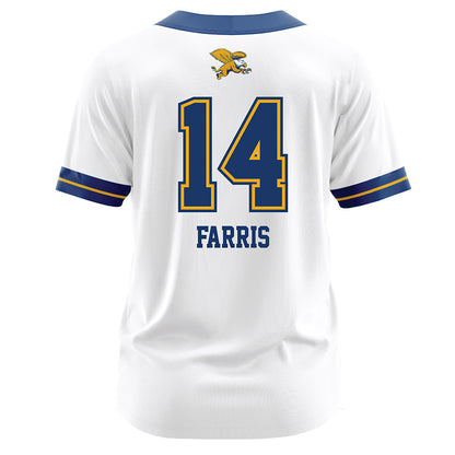Canisius - NCAA Softball : Gabi Farris - White Jersey-1