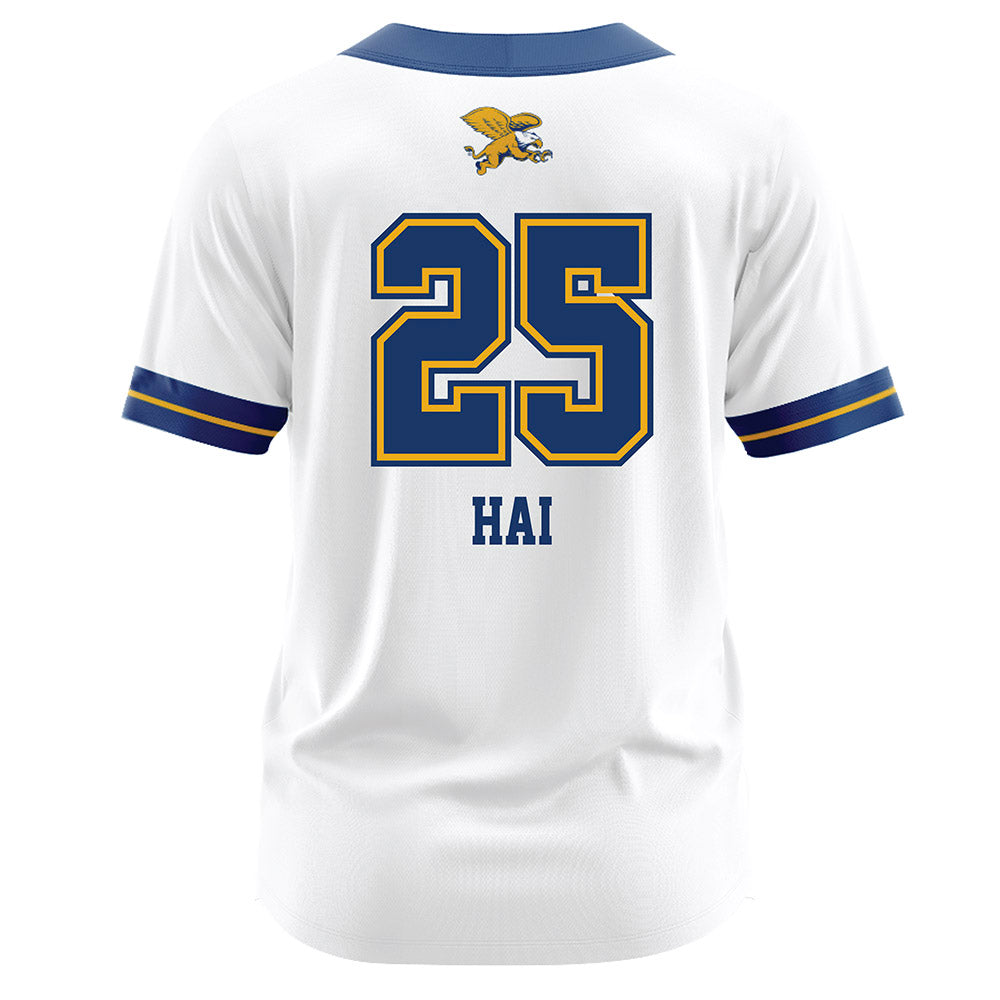 Canisius - NCAA Softball : Rebecca Hai - White Jersey-1