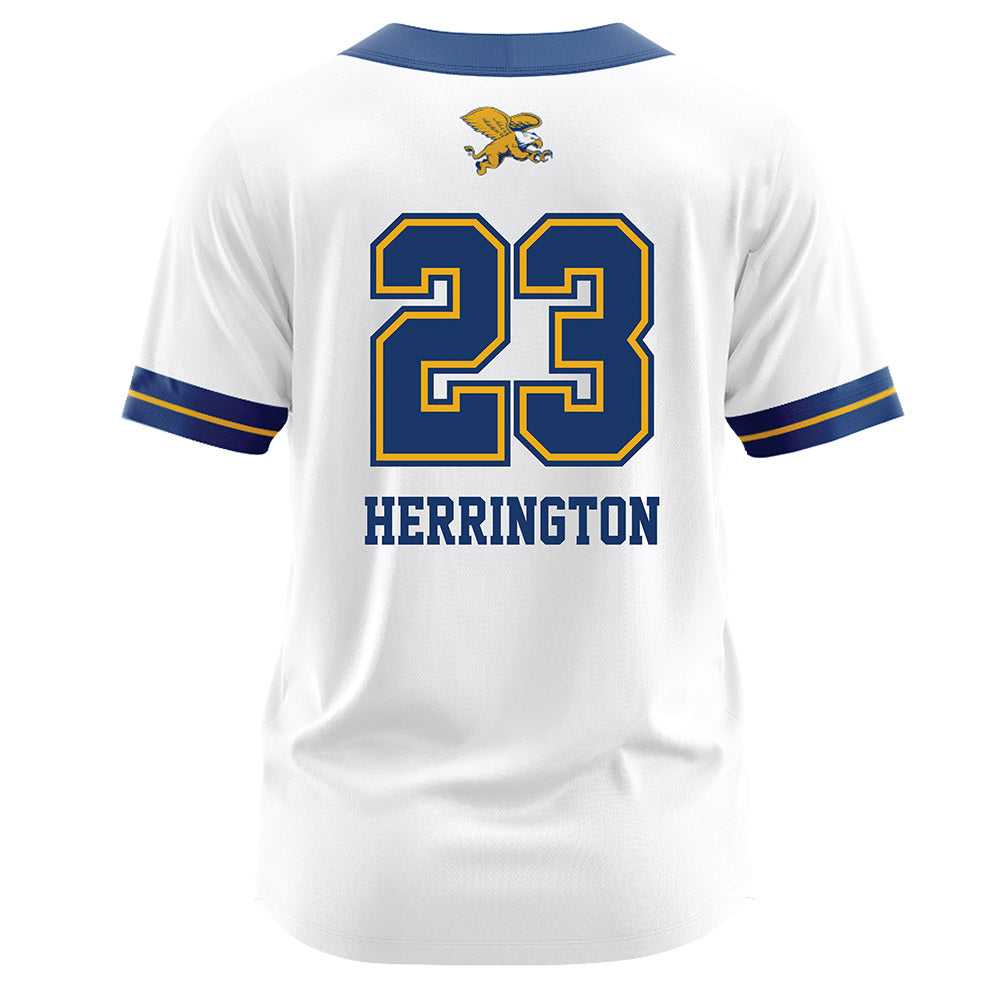 Canisius - NCAA Softball : Olivia Herrington - White Jersey-1