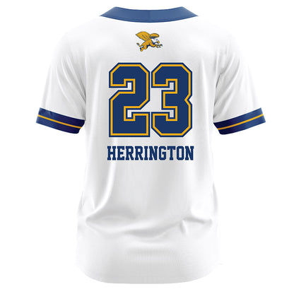 Canisius - NCAA Softball : Olivia Herrington - White Jersey-1
