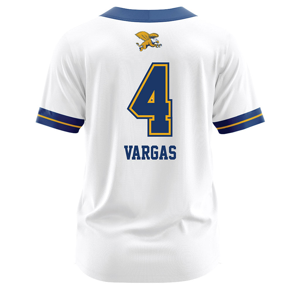 Canisius - NCAA Softball : Viviana Vargas - White Jersey-1